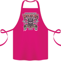 Scandinavian Viking Valhalla Odin Norse God Cotton Apron 100% Organic Pink