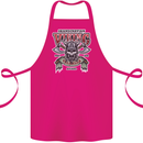Scandinavian Viking Valhalla Odin Norse God Cotton Apron 100% Organic Pink