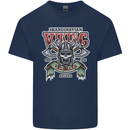 Scandinavian Viking Valhalla Odin Norse God Kids T-Shirt Childrens Navy Blue