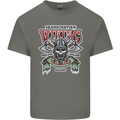 Scandinavian Viking Valhalla Odin Norse God Mens Cotton T-Shirt Tee Top Charcoal