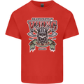 Scandinavian Viking Valhalla Odin Norse God Mens Cotton T-Shirt Tee Top Red