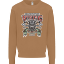 Scandinavian Viking Valhalla Odin Norse God Mens Sweatshirt Jumper Caramel Latte