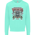 Scandinavian Viking Valhalla Odin Norse God Mens Sweatshirt Jumper Peppermint