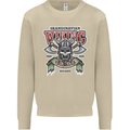 Scandinavian Viking Valhalla Odin Norse God Mens Sweatshirt Jumper Sand