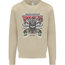 Scandinavian Viking Valhalla Odin Norse God Mens Sweatshirt Jumper Sand