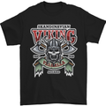 Scandinavian Viking Valhalla Odin Norse God Mens T-Shirt Cotton Gildan Black