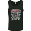 Scandinavian Viking Valhalla Odin Norse God Mens Vest Tank Top Black