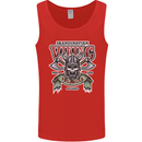 Scandinavian Viking Valhalla Odin Norse God Mens Vest Tank Top Red