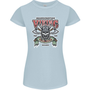 Scandinavian Viking Valhalla Odin Norse God Womens Petite Cut T-Shirt Light Blue