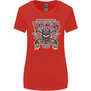 Scandinavian Viking Valhalla Odin Norse God Womens Wider Cut T-Shirt Red