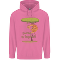 Scared of Heights Funny Giraffe Acrophobia Childrens Kids Hoodie Azalea