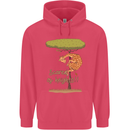 Scared of Heights Funny Giraffe Acrophobia Childrens Kids Hoodie Heliconia