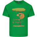 Scared of Heights Funny Giraffe Acrophobia Mens Cotton T-Shirt Tee Top Irish Green