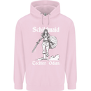 Schildmaid Viking Shield Maiden Childrens Kids Hoodie Light Pink