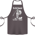 Schildmaid Viking Shield Maiden Cotton Apron 100% Organic Dark Grey
