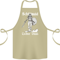 Schildmaid Viking Shield Maiden Cotton Apron 100% Organic Khaki