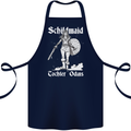 Schildmaid Viking Shield Maiden Cotton Apron 100% Organic Navy Blue
