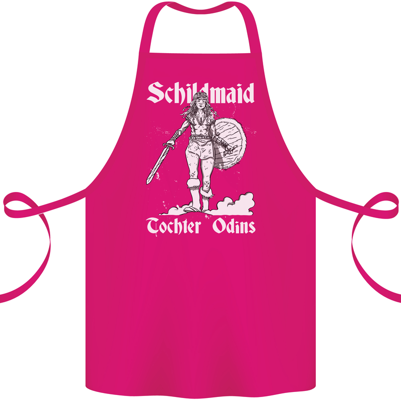 Schildmaid Viking Shield Maiden Cotton Apron 100% Organic Pink