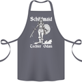 Schildmaid Viking Shield Maiden Cotton Apron 100% Organic Steel
