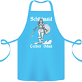 Schildmaid Viking Shield Maiden Cotton Apron 100% Organic Turquoise
