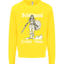 Schildmaid Viking Shield Maiden Kids Sweatshirt Jumper Yellow