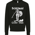 Schildmaid Viking Shield Maiden Mens Sweatshirt Jumper Black
