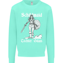 Schildmaid Viking Shield Maiden Mens Sweatshirt Jumper Peppermint