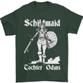Schildmaid Viking Shield Maiden Mens T-Shirt 100% Cotton Forest Green