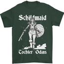 Schildmaid Viking Shield Maiden Mens T-Shirt 100% Cotton Forest Green