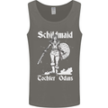 Schildmaid Viking Shield Maiden Mens Vest Tank Top Charcoal