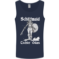 Schildmaid Viking Shield Maiden Mens Vest Tank Top Navy Blue