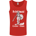 Schildmaid Viking Shield Maiden Mens Vest Tank Top Red