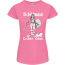Schildmaid Viking Shield Maiden Womens Petite Cut T-Shirt Azalea