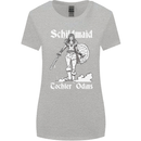 Schildmaid Viking Shield Maiden Womens Wider Cut T-Shirt Sports Grey