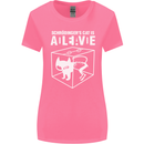 Schrodinger's Cat Science Geek Nerd Womens Wider Cut T-Shirt Azalea