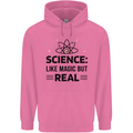 Science Like Magic But Real Funny Geek Nerd Mens 80% Cotton Hoodie Azelea