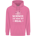 Science Like Magic But Real Funny Nerd Geek Mens 80% Cotton Hoodie Azelea