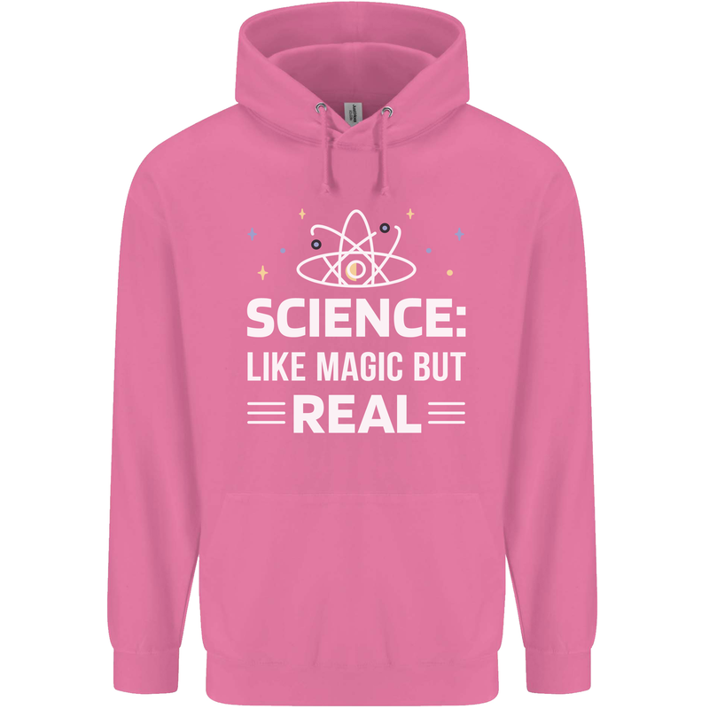 Science Like Magic But Real Funny Nerd Geek Mens 80% Cotton Hoodie Azelea