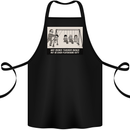 Science Teacher Playground Duty Funny Cotton Apron 100% Organic Black