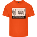 Science Teacher Playground Duty Funny Kids T-Shirt Childrens Orange