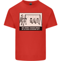 Science Teacher Playground Duty Funny Kids T-Shirt Childrens Red