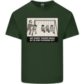 Science Teacher Playground Duty Funny Mens Cotton T-Shirt Tee Top Forest Green