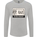 Science Teacher Playground Duty Funny Mens Long Sleeve T-Shirt Sports Grey