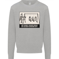 Science Teacher Playground Duty Funny Mens Sweatshirt Jumper Sports Grey
