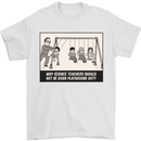Science Teacher Playground Duty Funny Mens T-Shirt Cotton Gildan White