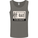 Science Teacher Playground Duty Funny Mens Vest Tank Top Charcoal