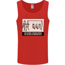 Science Teacher Playground Duty Funny Mens Vest Tank Top Red
