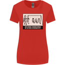 Science Teacher Playground Duty Funny Womens Wider Cut T-Shirt Red