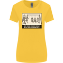 Science Teacher Playground Duty Funny Womens Wider Cut T-Shirt Yellow