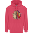 Science vs Artistic Brain Art IQ Physics Childrens Kids Hoodie Heliconia